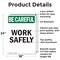 Signmission Safety Culture Sign, 18 in Width, Aluminum, Rectangle OS-2PACK-BC-A-1824-V-10102 - alternate 6